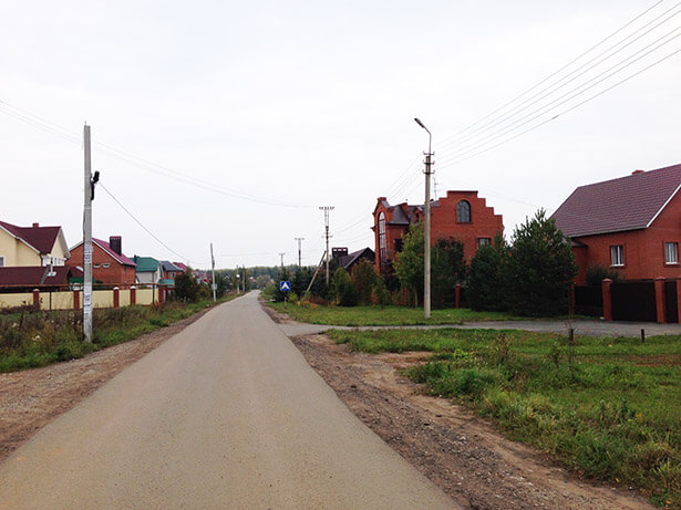 Поселок коттеджный