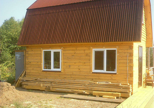 Дом из бруса