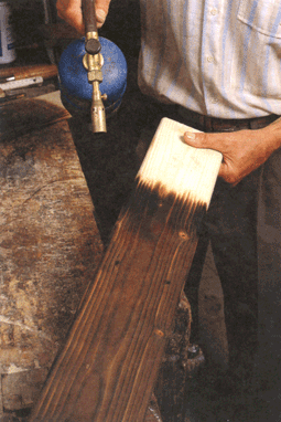 Отделка древесины с помощью выжигания