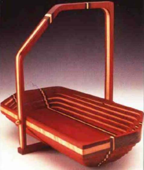 Корзина из дерева