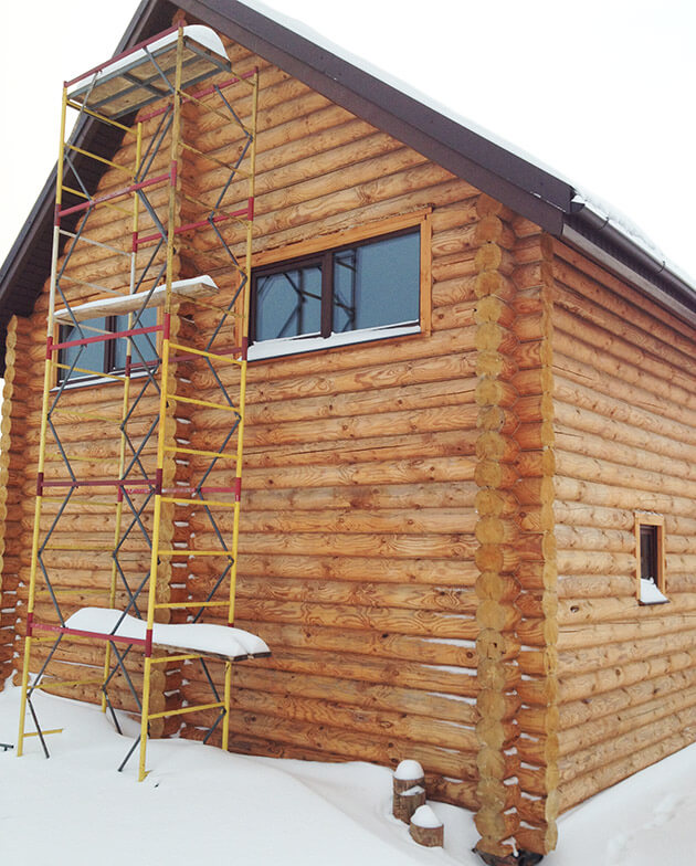 Дом деревянный