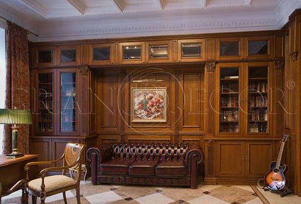 Кабинеты из дерева