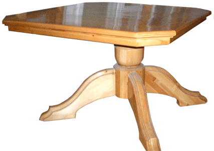 Деревянный стол журнальный фото