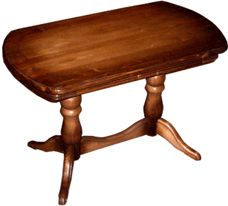 Деревянный стол журнальный фото