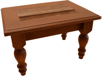 Деревянный стол журнальный