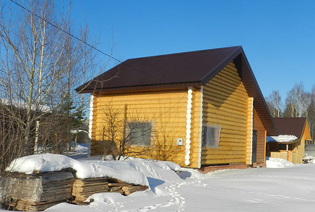 Дом деревянный