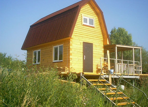 Домик из бруса