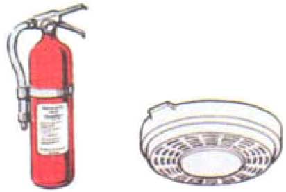 Индикатор дыма с питанием от батарейки