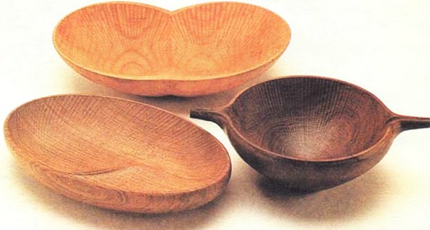 Резные деревянные чайши