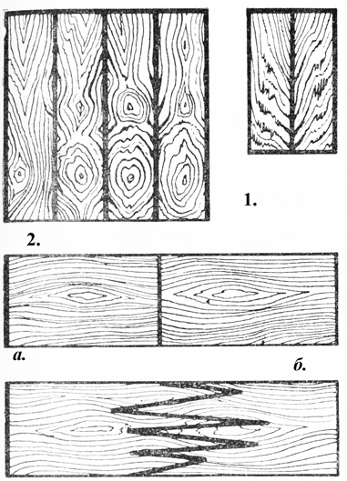 склеивание фона деревянной мозаики