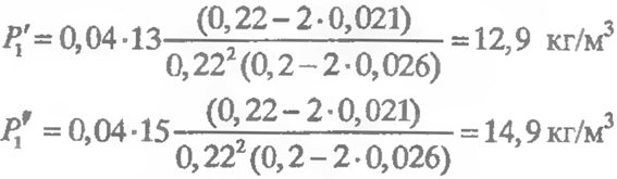 формула поглощение древесины