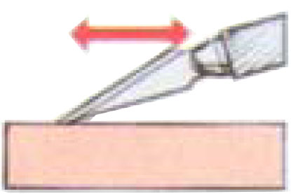 Заточка лезвия