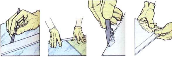 Резка стекла операции