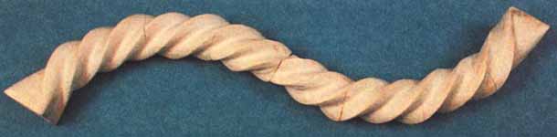 Сложная форма винта с двойным коленам