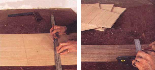 разметки боковых панелей корзины