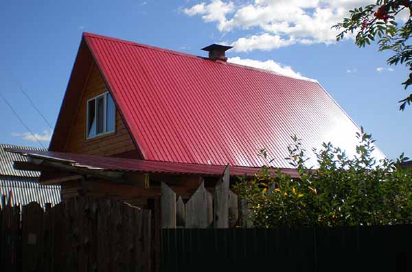 Крыша профнастил