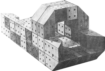 Кубики деревянные