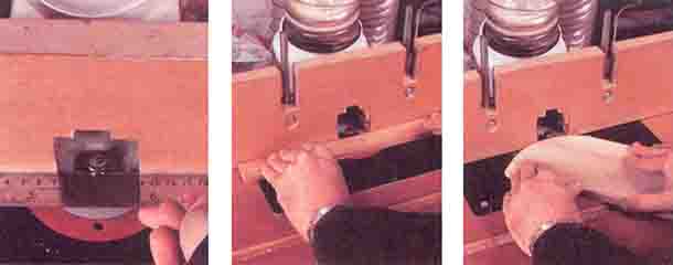 скруглить края и передние стороны полок