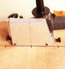 Расположение ламельных соединений