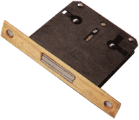 Замок заделываемый на кромке