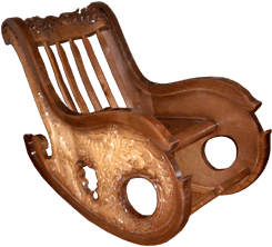 кресло качалка фото