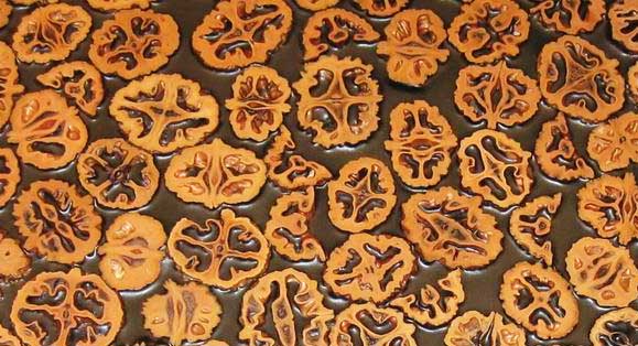 Мозаика грецкий орех