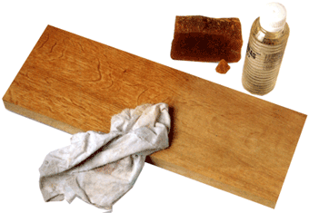 Нанесение воска