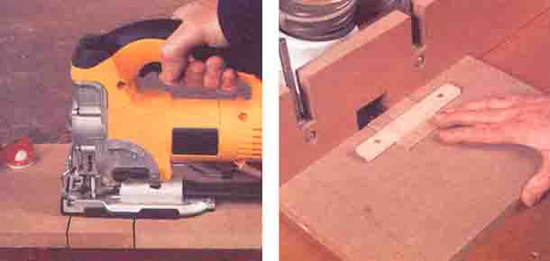 Соединение частей лампы