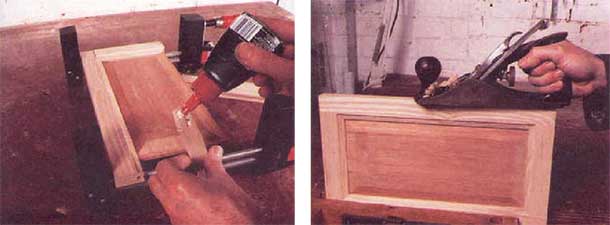 Собираем дверцу шкафа