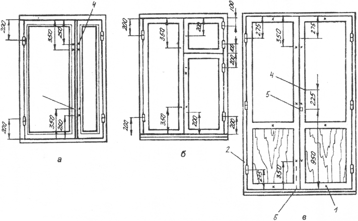 Установка приборов в оконных блоках