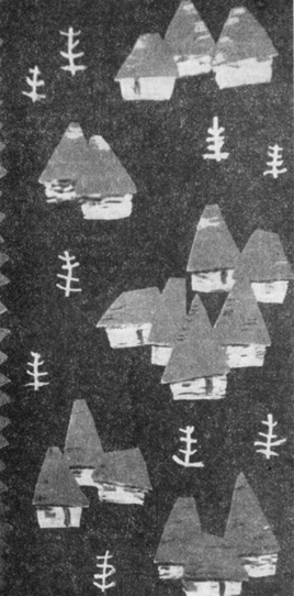 Деревня мозаика