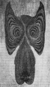 мозаика деревянная волк