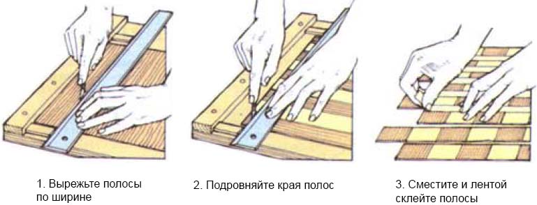 Орнамент «шахматная доска»