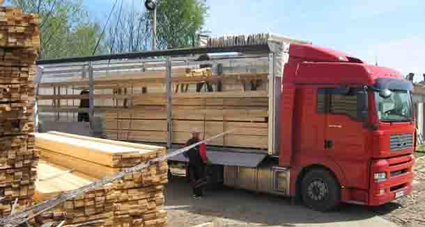 перевозка натуральной древесины