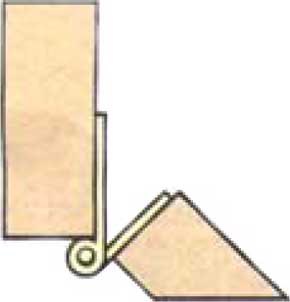 Петля со створками впотай