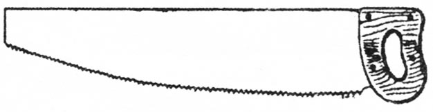 ножовка широкая