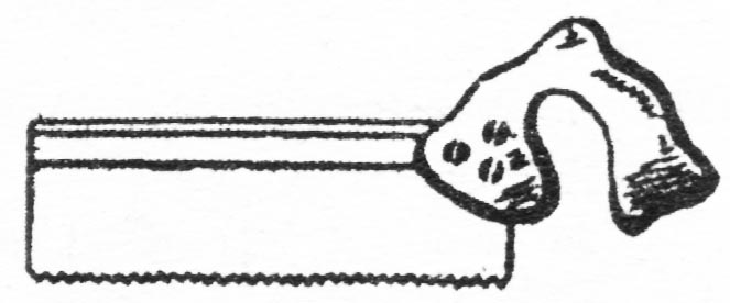 Ножовка с обушком