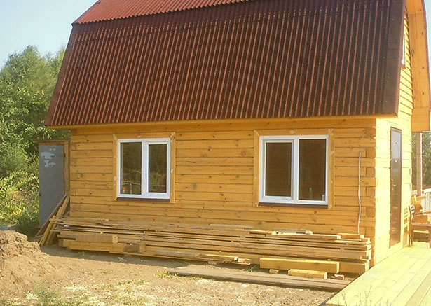 Дом из бруса