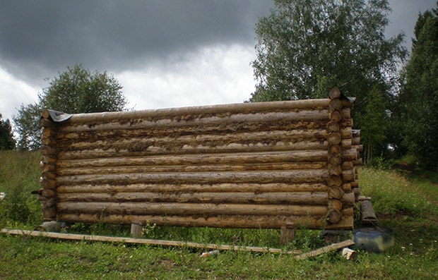 Деревянный сруб