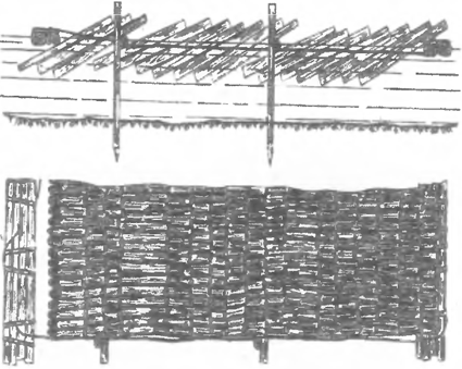 плот деревянный типа щука