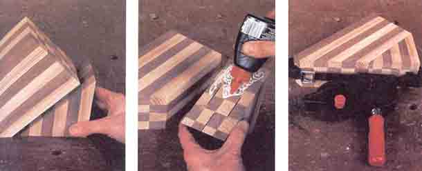 Делаем подставку под ножи своими руками