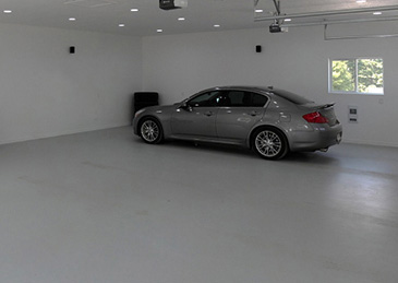 Наливной пол для гаража