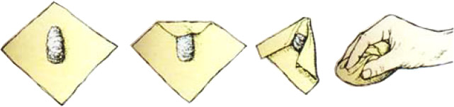 Изготовление губки