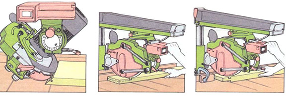 Выполнение шипов на радиально-отрезном станке 