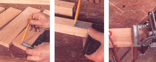 Подготовьте древесину для рамки