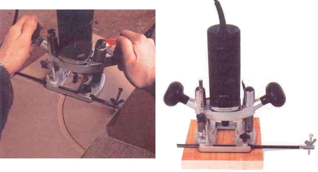 Фрезой вырезать круги или дуги