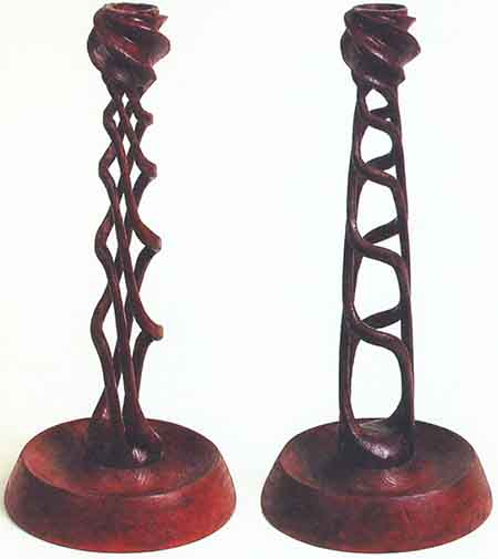 Прорезной подсвечник