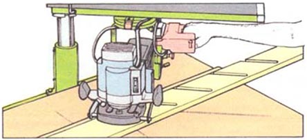 Непроходные пазы выполняйте с помощью фрезера