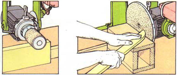 Фасонную заготовку можно шлифовать