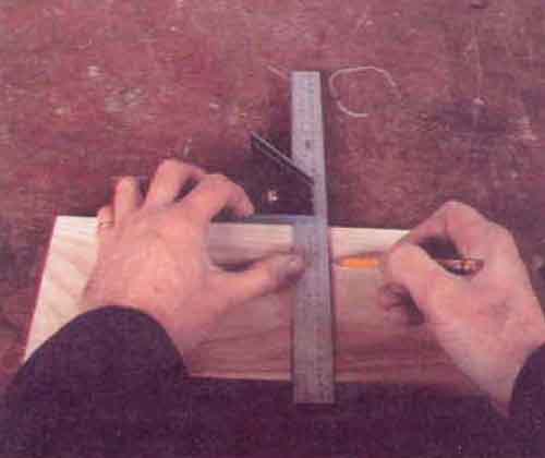 Разметка первой грани